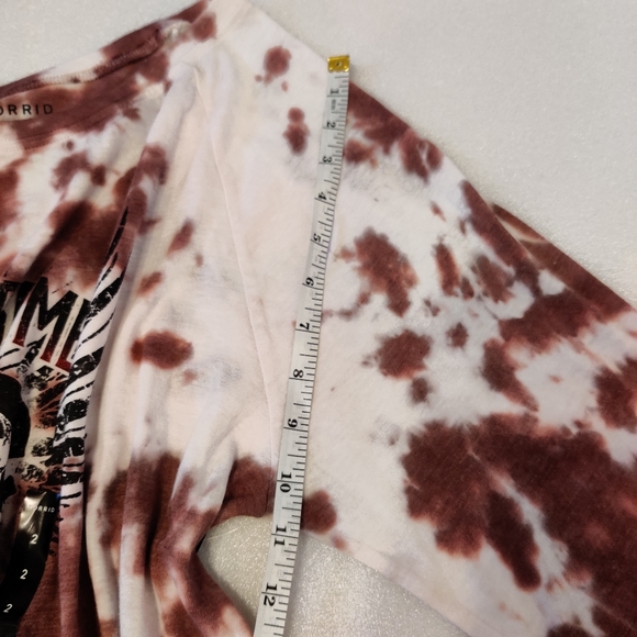 Torrid NWT Raise Hell Classic Fit Raglan Brow Top - Picture 6 of 10